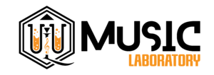 Music Laboratory white logo